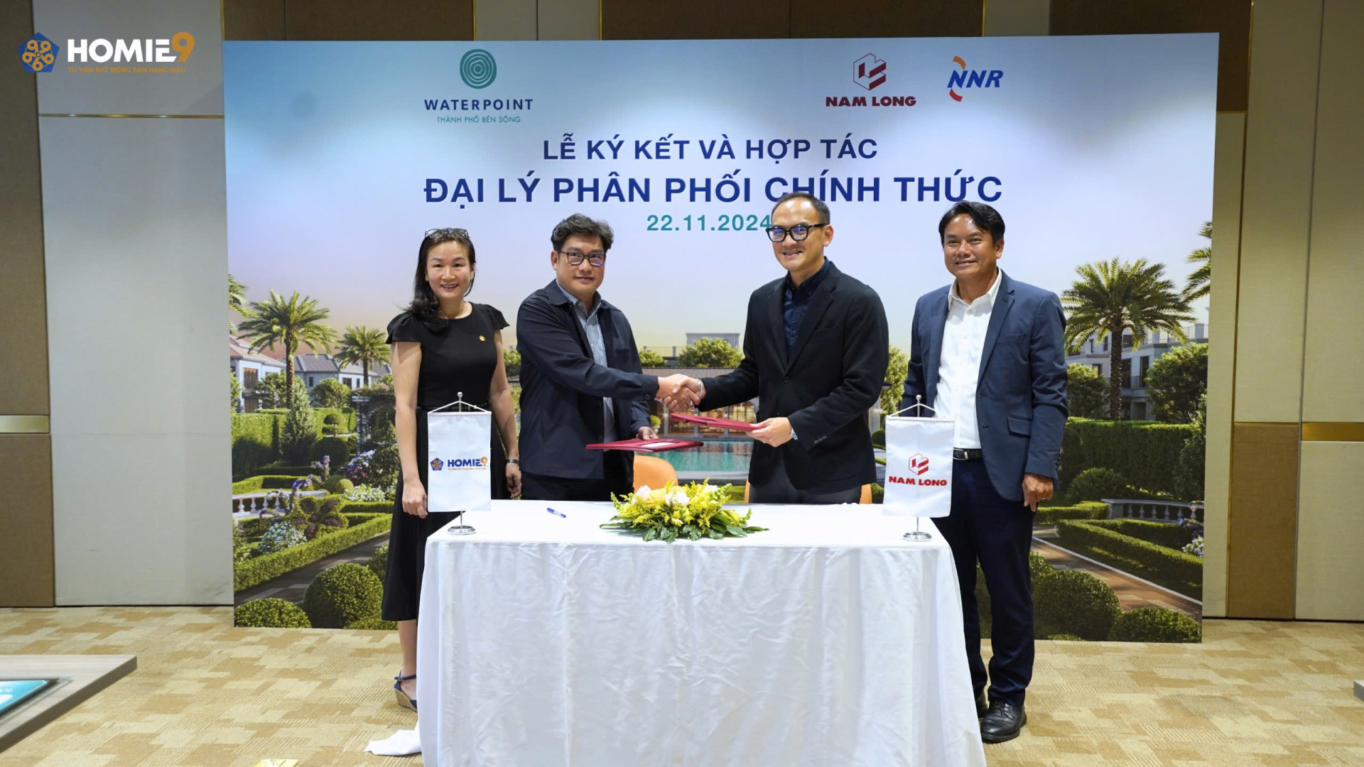 HOMIE9 TRỞ THÀNH ĐẠI LÝ CHIẾN LƯỢC DỰ ÁN WATERPOINT – THÀNH PHỐ BÊN SÔNG