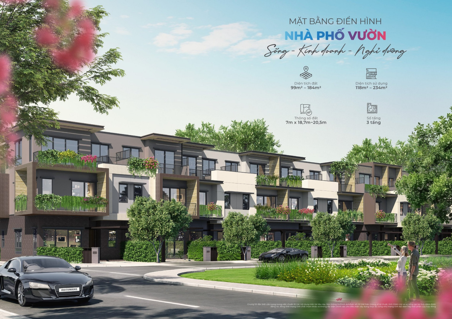 Izumi Canaria Nha Pho Lien Ke Vuon
