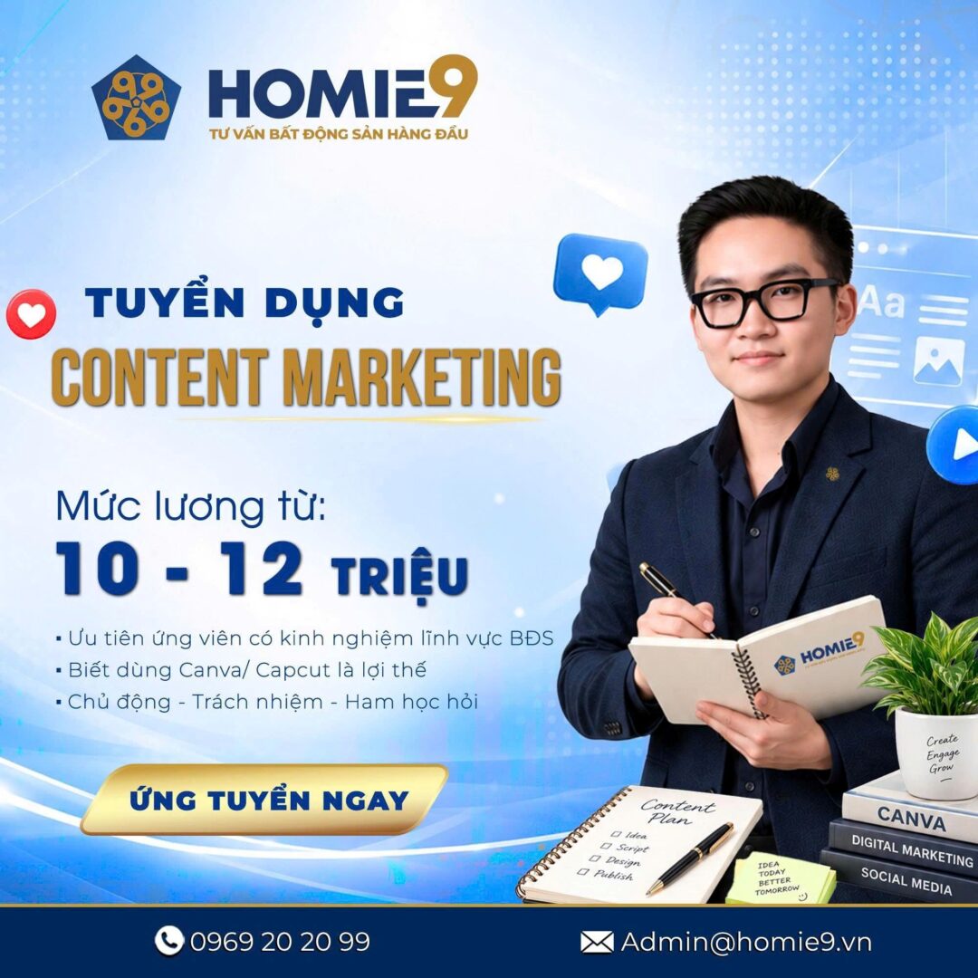 TUYỂN DỤNG CONTENT MARKETING