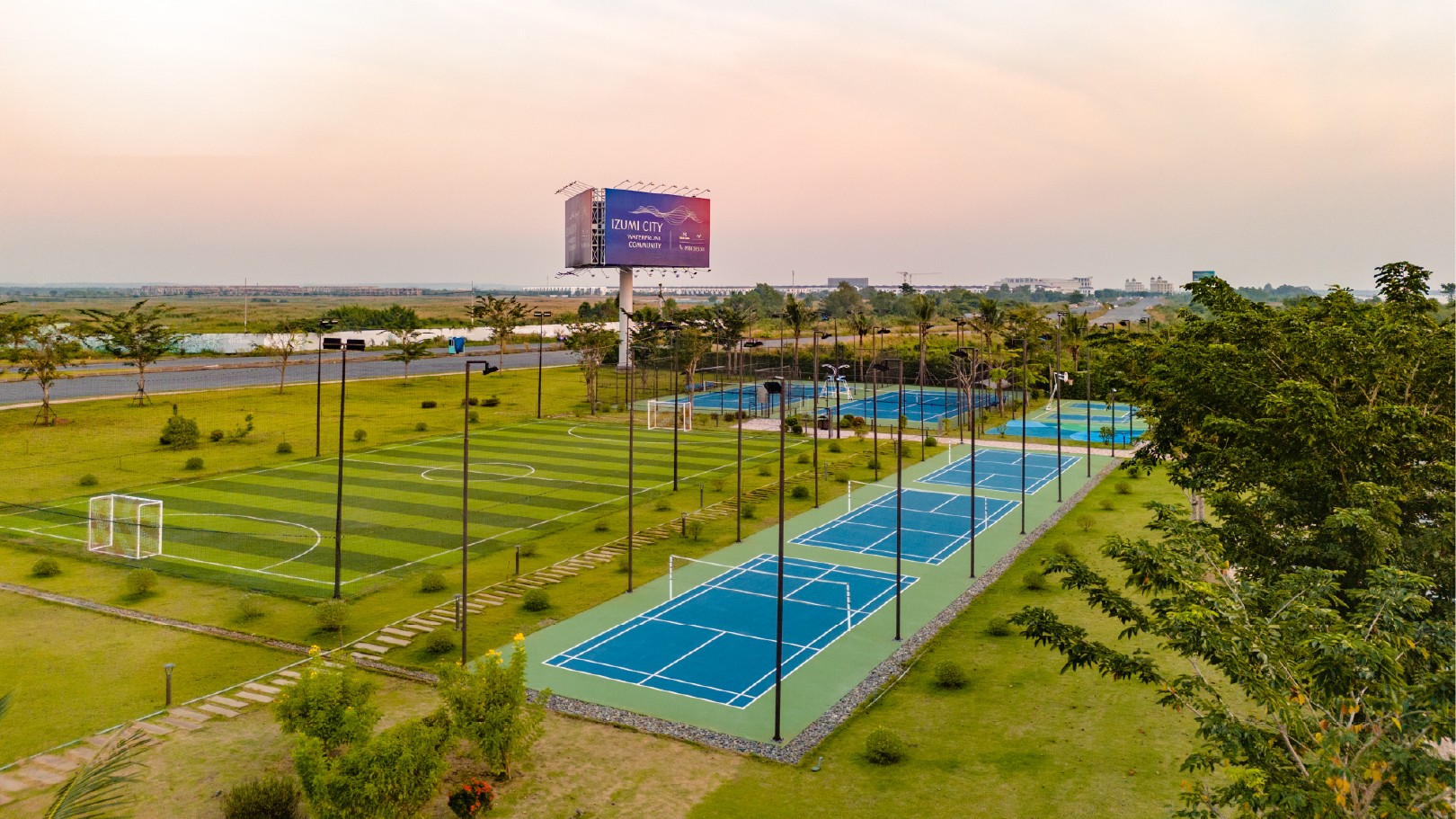Hình ảnh thực tế dự án Izumi City 3