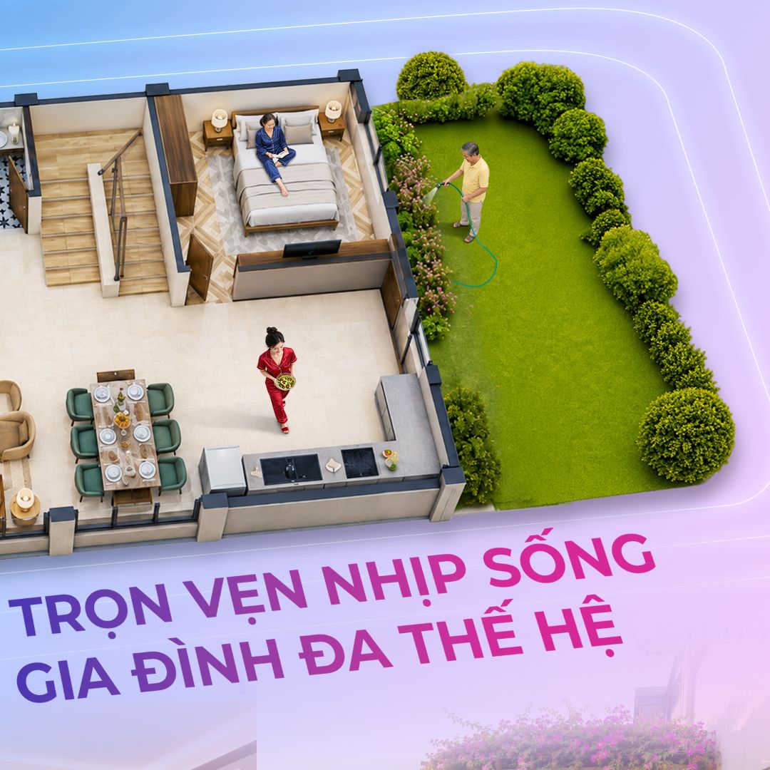 Thiết kế Izumi City trọn vẹn nhịp sống gia đình đa thế hệ 2