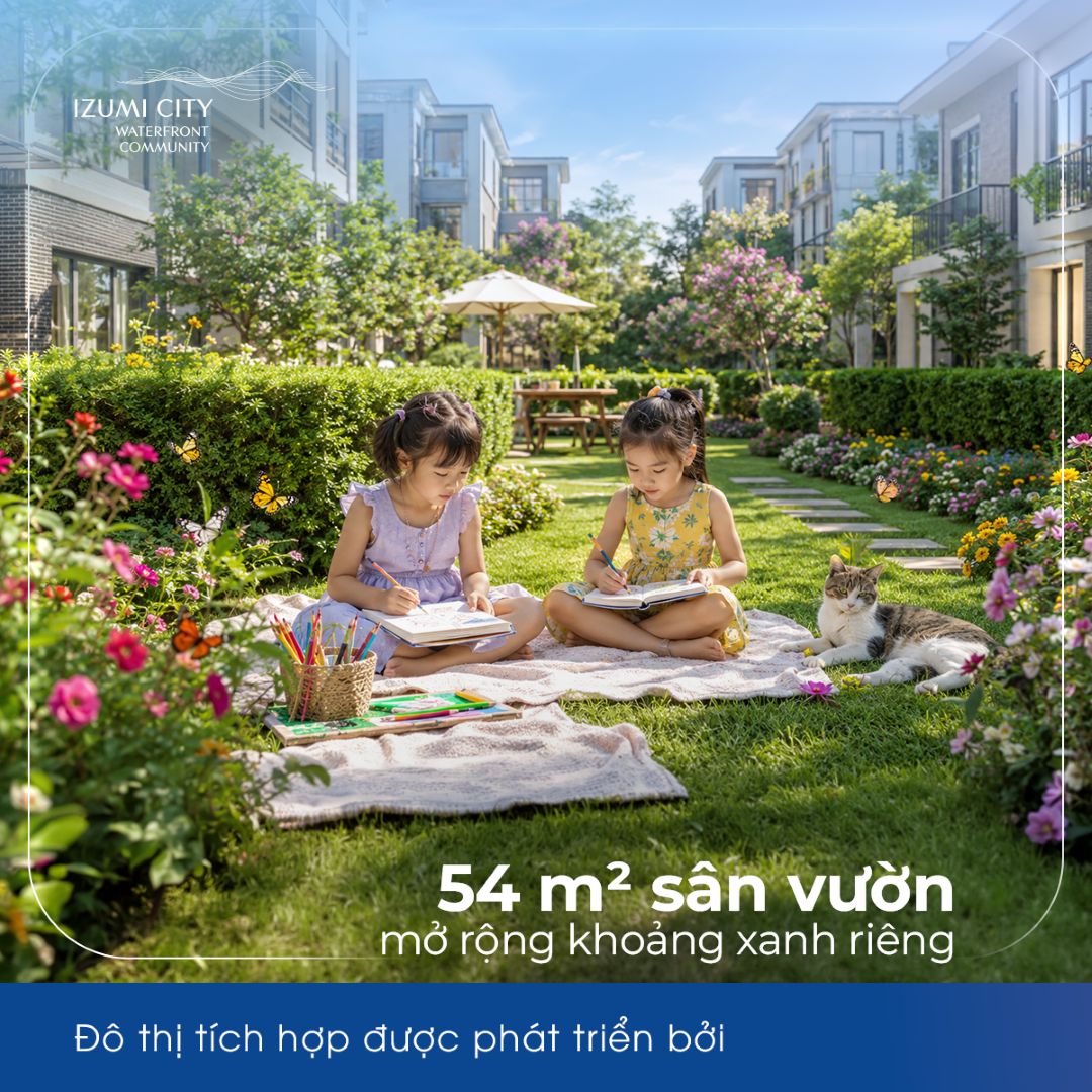 Thiết kế Izumi City trọn vẹn nhịp sống gia đình đa thế hệ 3