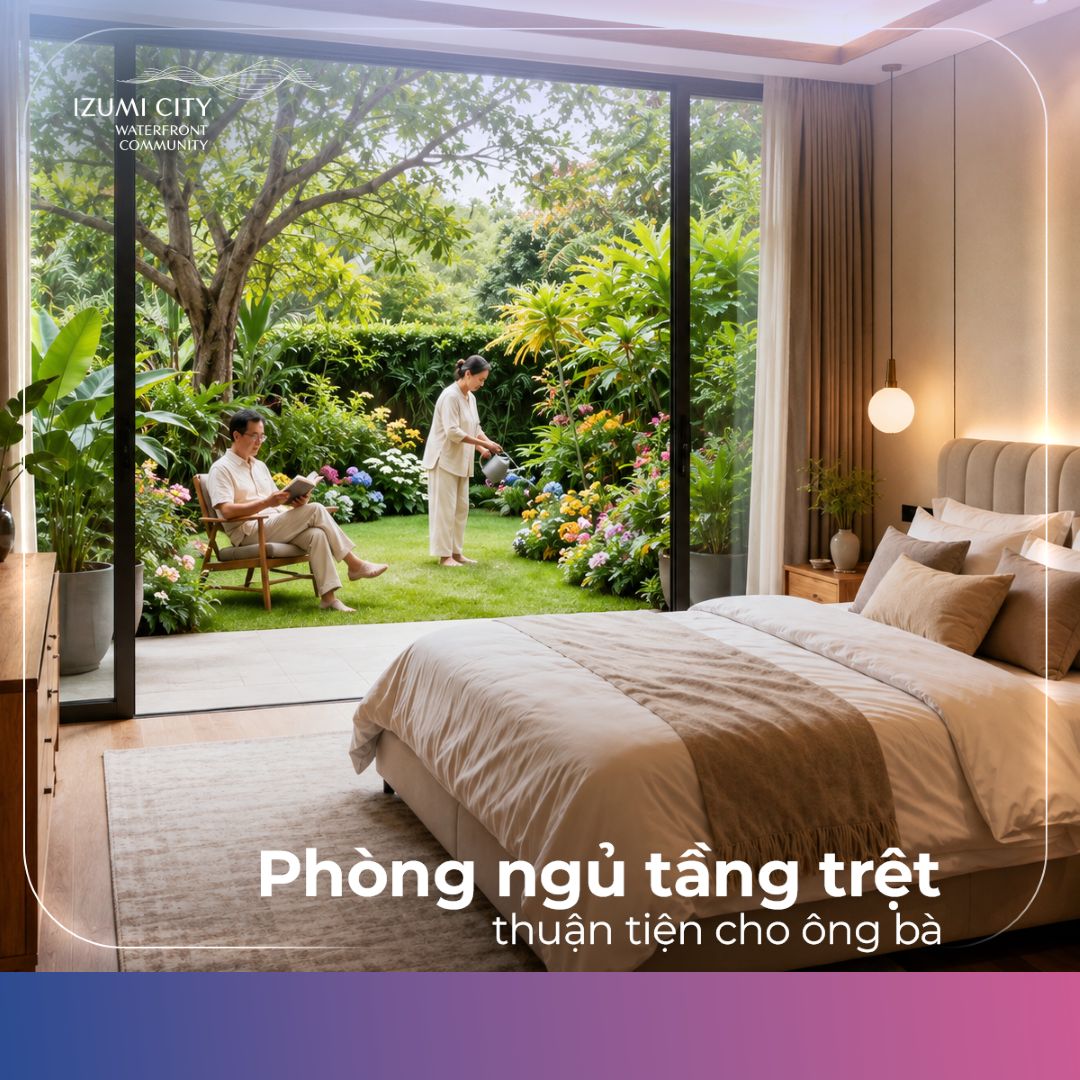 Thiết kế Izumi City trọn vẹn nhịp sống gia đình đa thế hệ 4