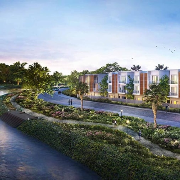 Công viên ven sông nội khu